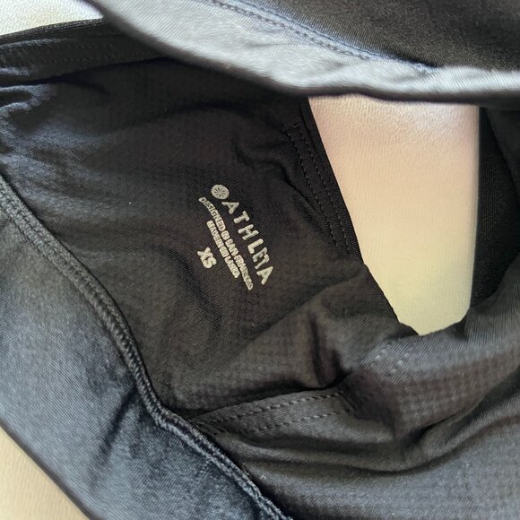 Athleta Black Exhale Sports Bra - Picture 3 of 5